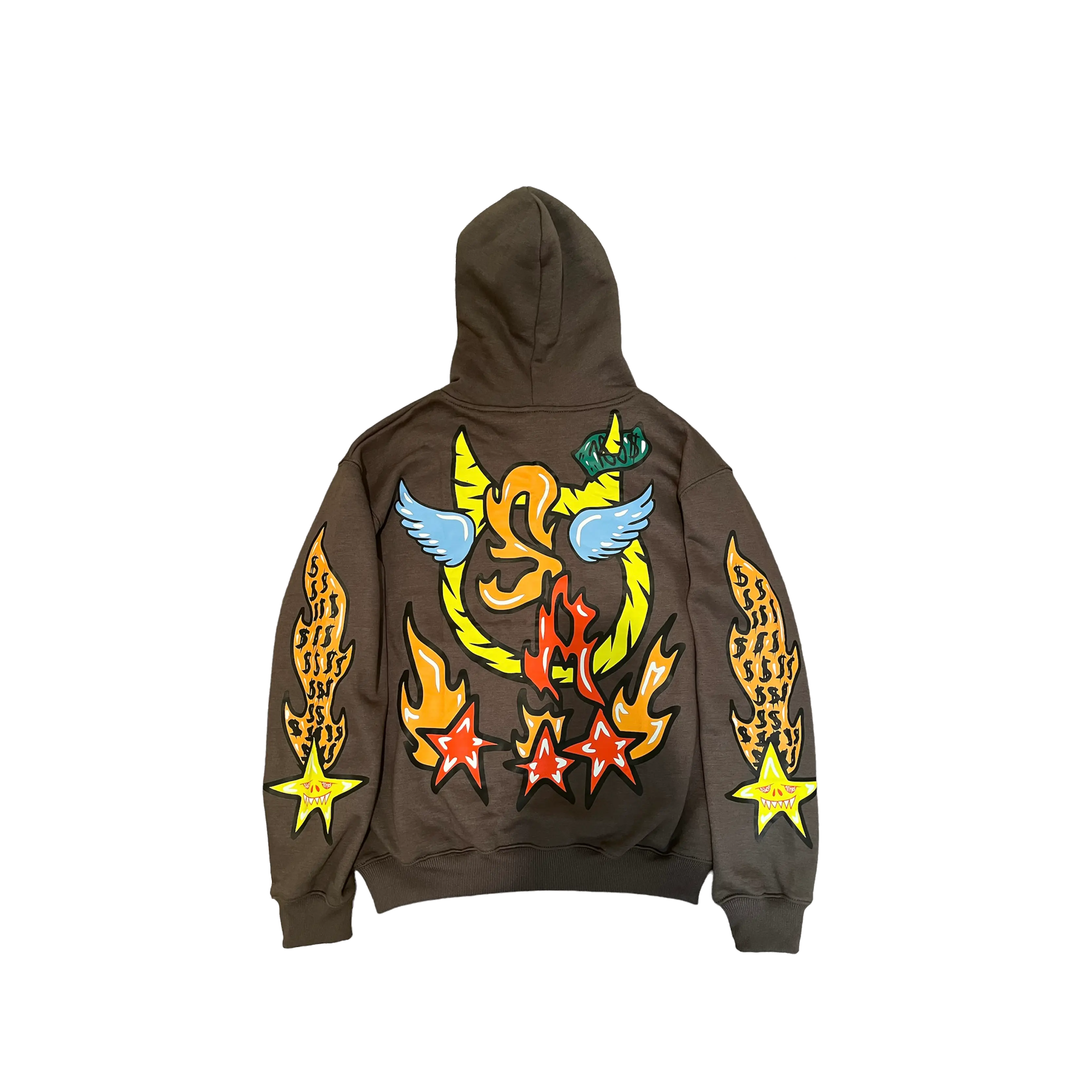 Grey HellaStackz Hoodie