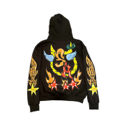 Black HellaStackz Hoodie
