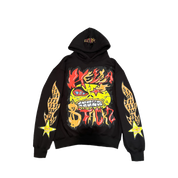 Black HellaStackz Hoodie