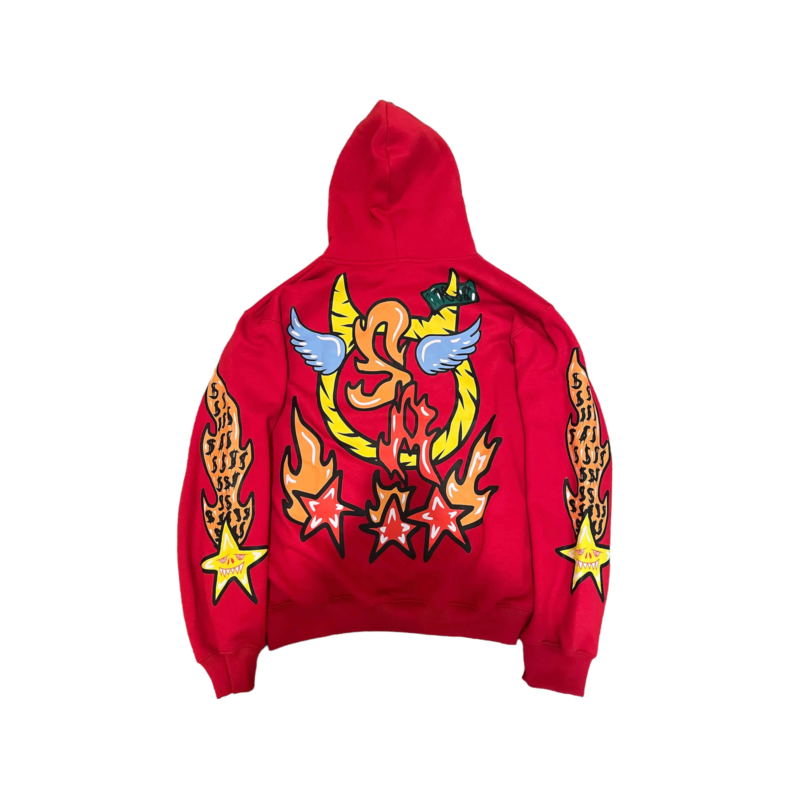 Red HellaStackz Hoodie