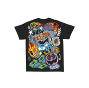 Black Pockets Overloaded Tee